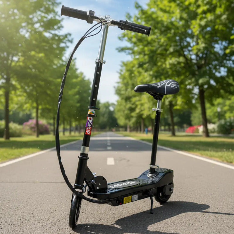 Scooter Patineta Eléctrica Con Silla Pt05