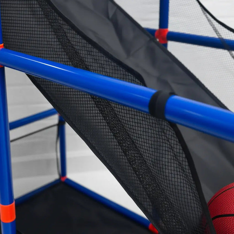 Juego De Baloncesto Arcade Con 1 Pelota E Inflador Para Niño