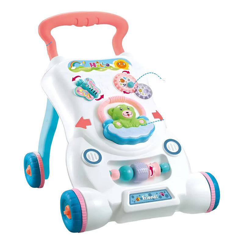 Andadera Caminador Bebes Primeros Pasos Musical Luces Osito