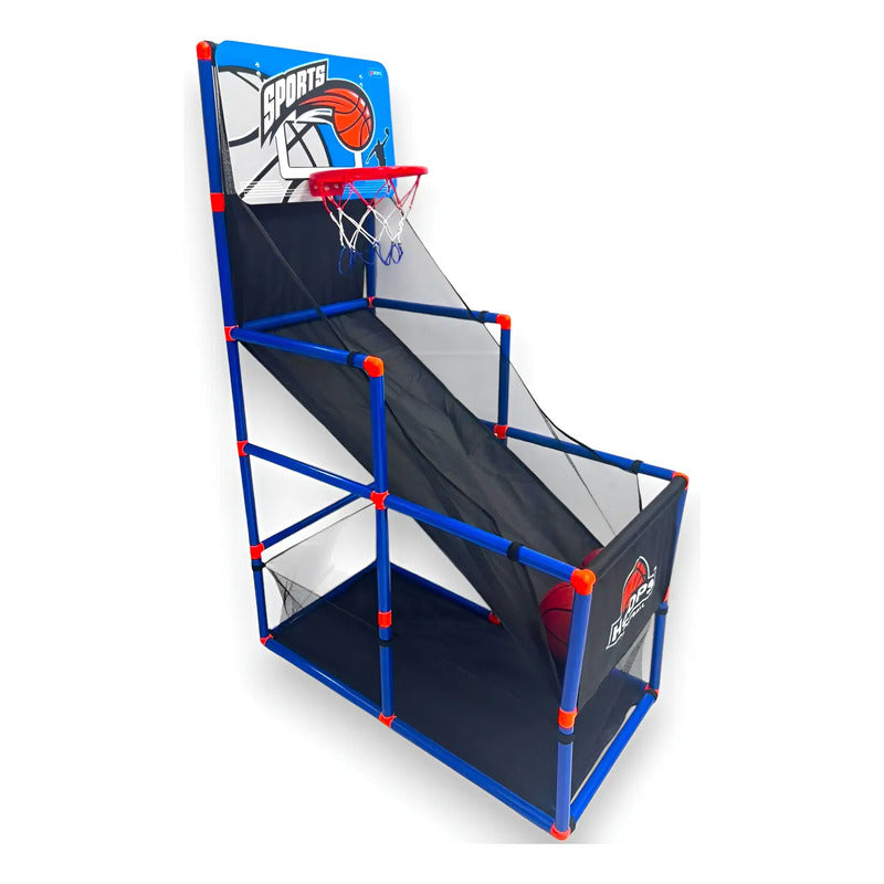 Juego De Baloncesto Arcade Con 1 Pelota E Inflador Para Niño