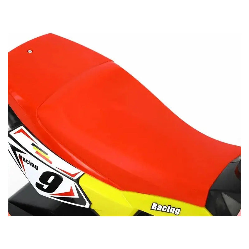 Moto Carro Recargable Electricas Montable 1 A 3 Años Color Rojo Voltaje Del Cargador 110v