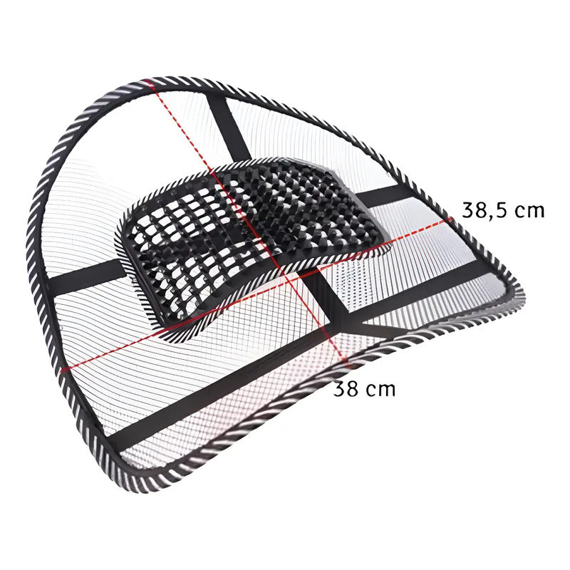 Corrector Postura Espalda Cojín Lumbar Espaldar Sillas 1