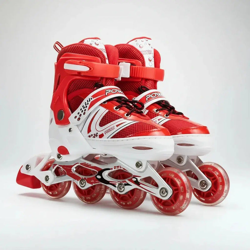 Patines En Línea Ajustables Niños Niñas Semiprofesional