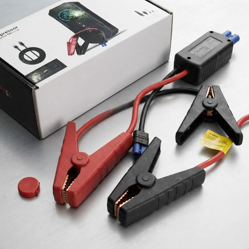 Iniciador De Bateria Con Compresor Linterna Recarga Celular