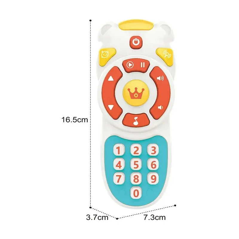 Control Remoto Musica Luces Para Bebe Aprende Ingles