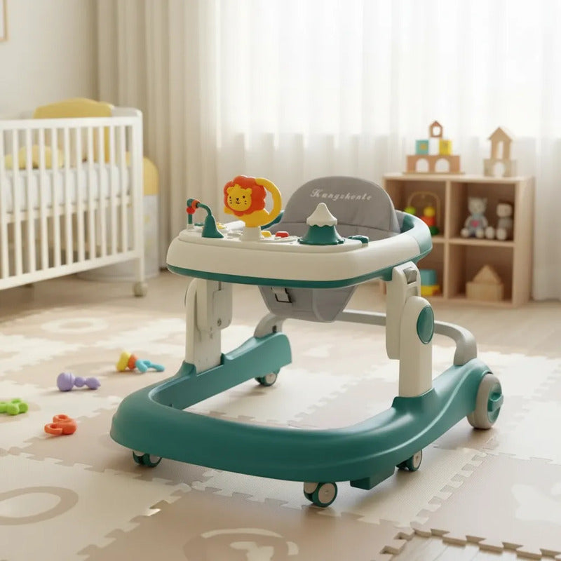 Caminador Andadera Llantas Silicona Musical Con Luces K229-3