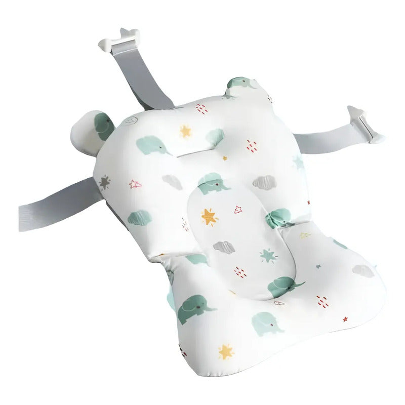 Cojin Malla Acolchada Para Tina Bañera De Bebe Con Diseños