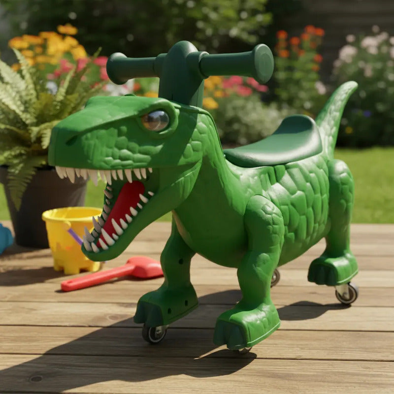 Carro Kidshop 2025 Dino Bota Humo Con Luces Tr-065