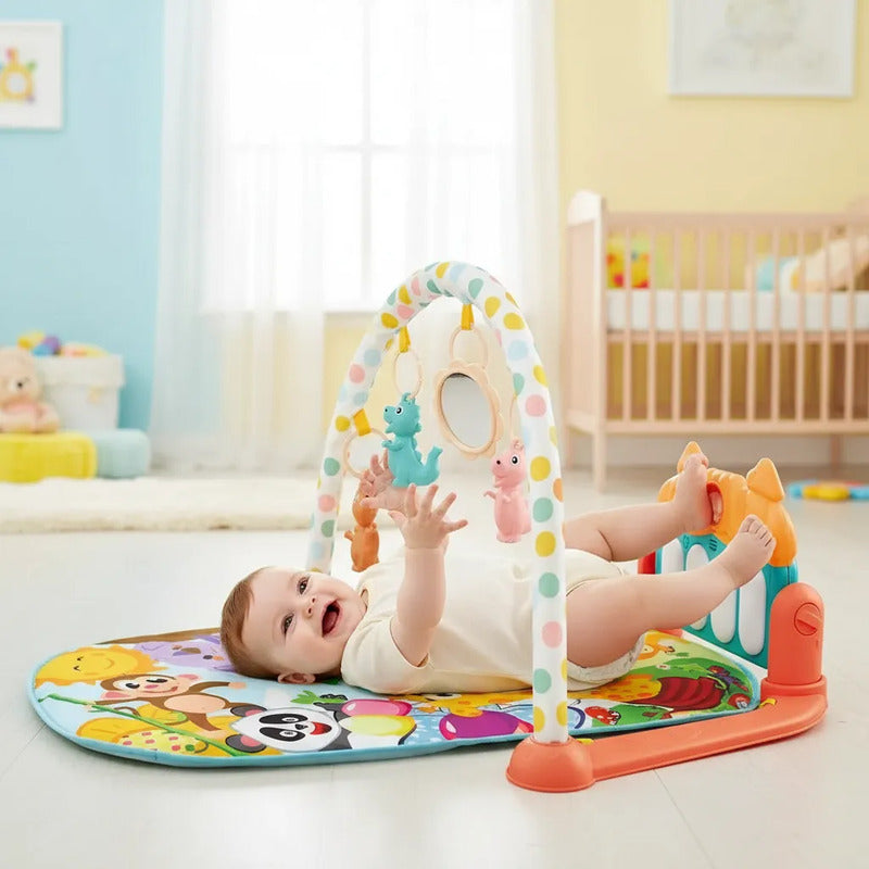 Gimnasio Para Bebés Didáctico Piano, Sonidos, Dy19