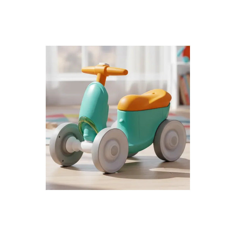 Carrito  Montable  Impulso De Bebe Luces Y Sonido