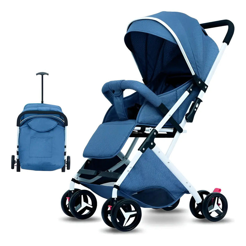 Coche Paseador Para Bebe Tipo Maleta + Toldillo 609-2
