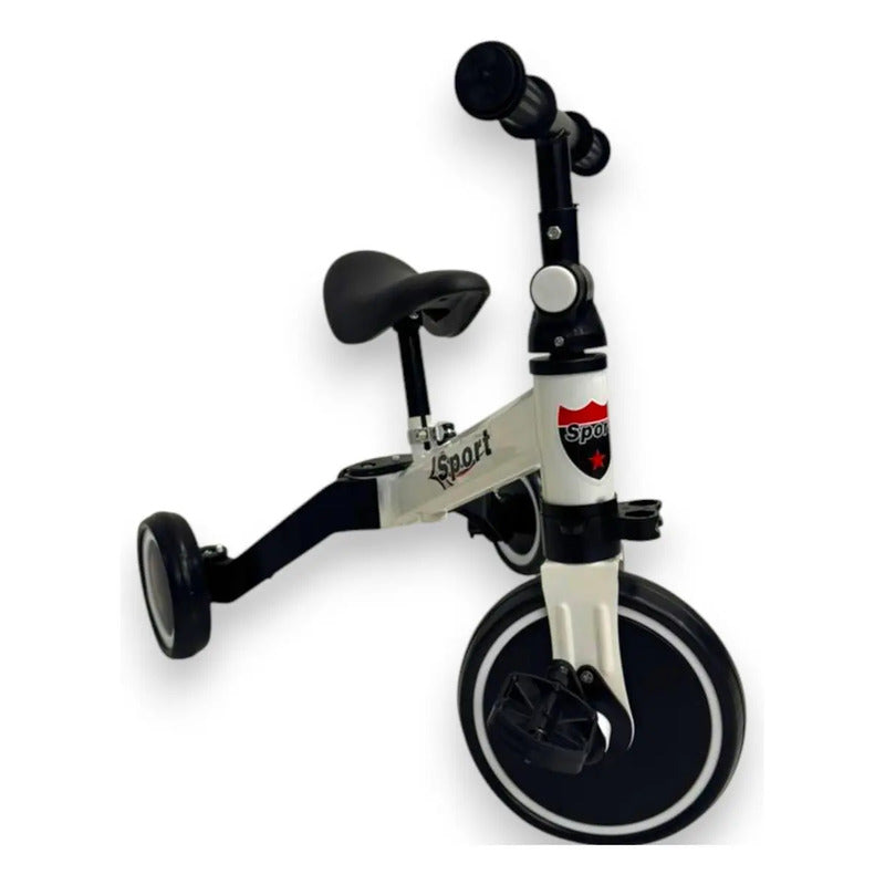 Patineta Scooter 2 In 1 Niño Niña Manopatin Triciclos Musica Color Blanco Kidshop