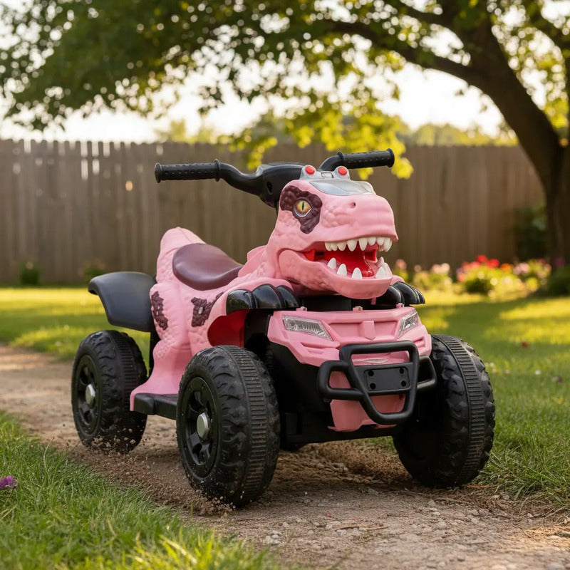 Cuatrimoto Eléctrica Niños Musica Luces Dino Mt003