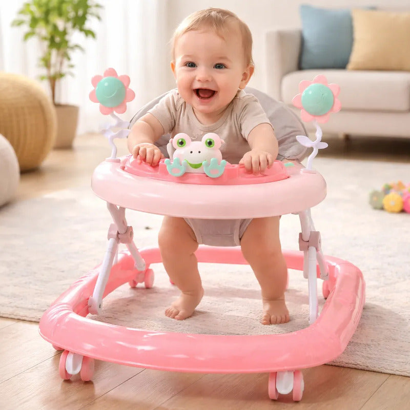 Caminador Sapito Para Bebe Llantas De Silicona K-229-2