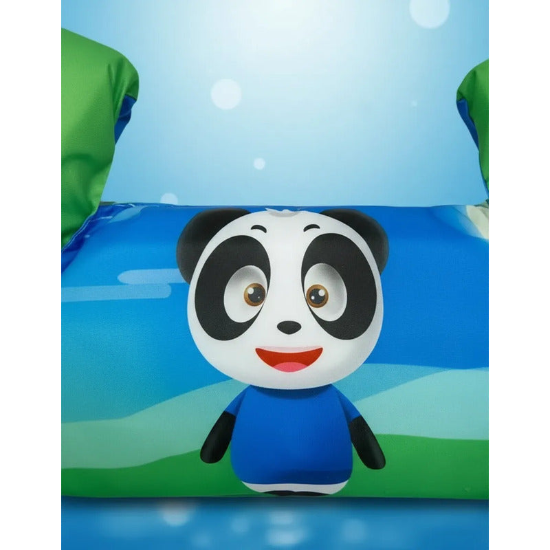 Chaleco Salvavidas Flotador Playa Verde/panda Panda