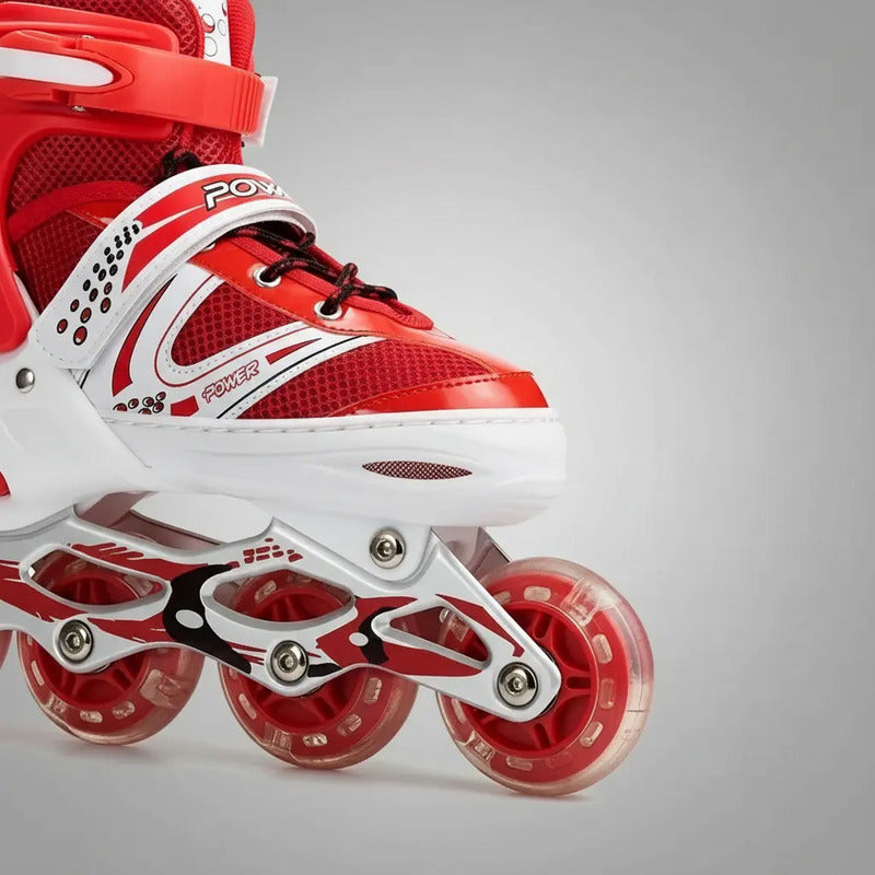 Patines En Línea Ajustables Niños Niñas Semiprofesional