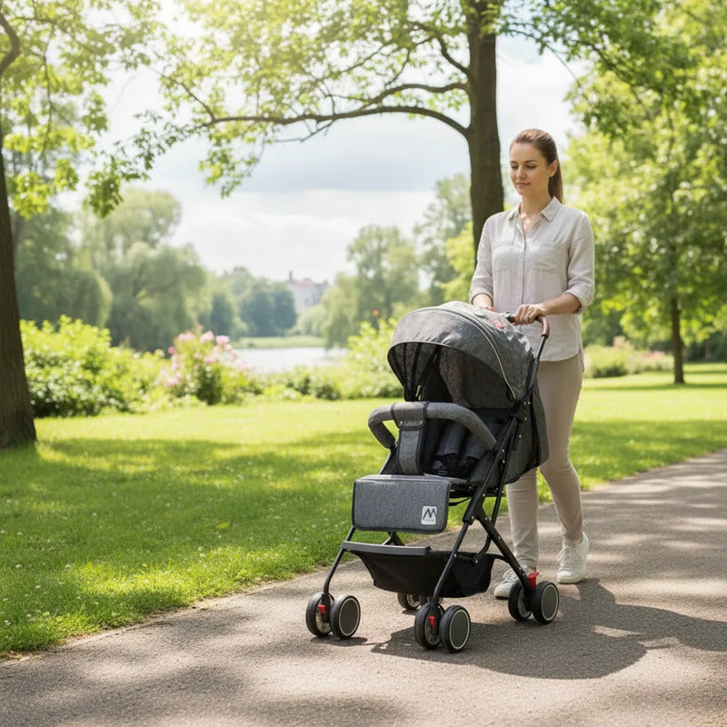 Coche Para Bebe Paseador  Premium Tipo Maleta Toldillo 8078