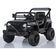 Carro Montable Electrica Para Niños Control Remoto 12v Kb005 Color Negro