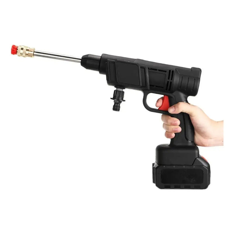 Hidrolavadora Inalámbrica Portátil Jh 004 21v 60°c Negro 110v