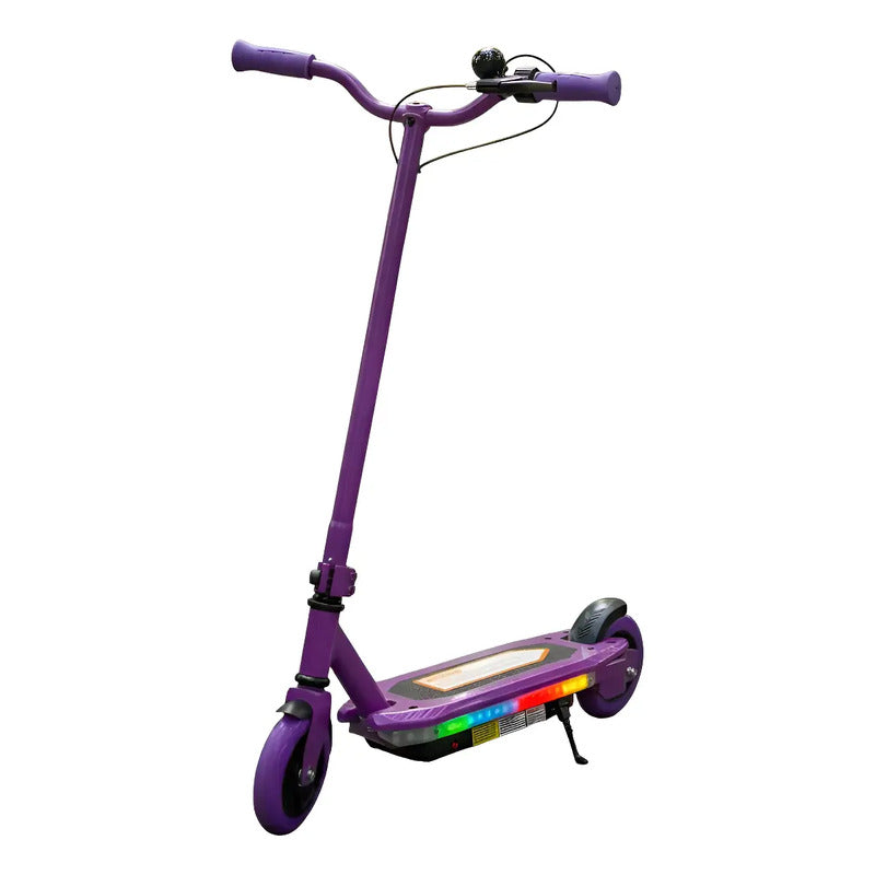 Patineta Scooter Eléctrico Con Luces Kidshop Pt10