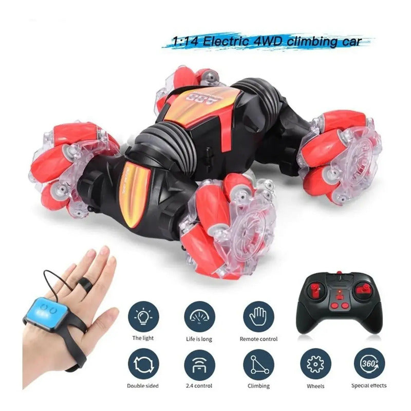 Control Remoto Coche 4wd Detección De Gesto Recargable 88a