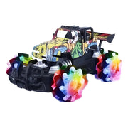 Carro Control Remoto Niños Stun Cross Luces Color Multicolor