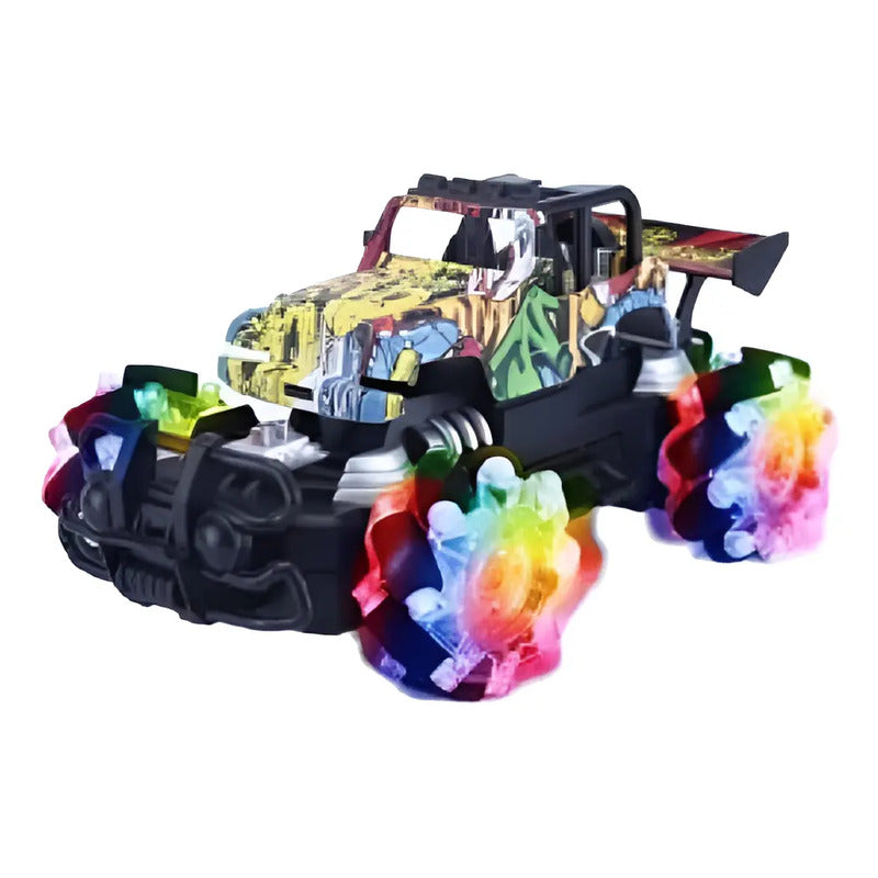 Carro Control Remoto Niños Stun Cross Luces Color Multicolor
