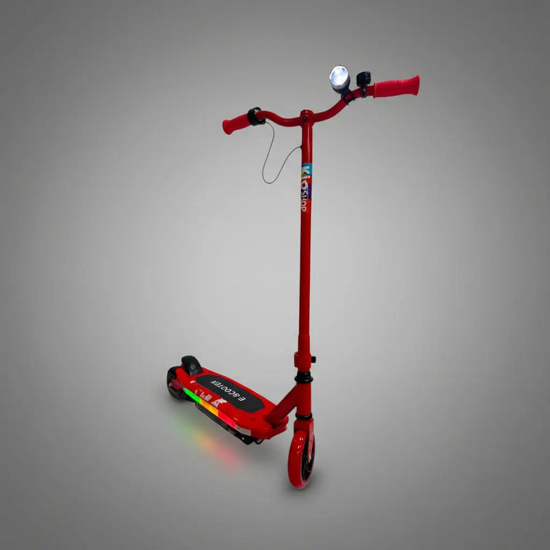 Patineta Scooter Eléctrico Con Luces Kidshop Pt10