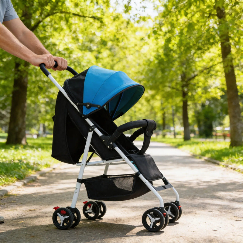 Coche Para Bebe 3 Niveles Fino + Capota  701-6