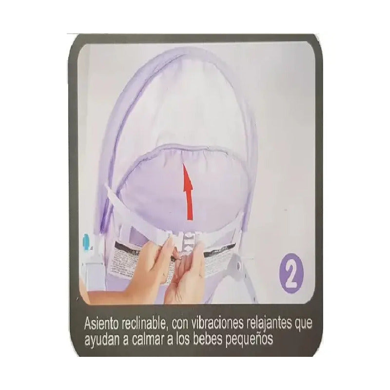 Silla Mecedora Vibradora Crece Conmigo Bebe