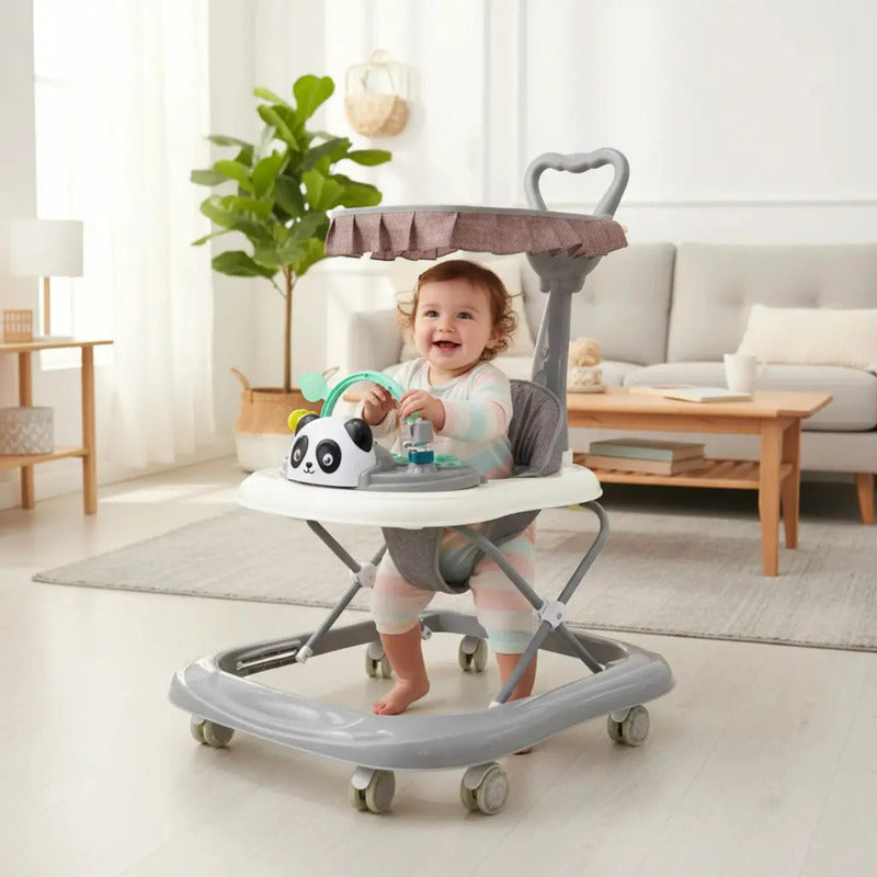 Caminador Andadera Guia Tapete Para Bebe  Panda321b