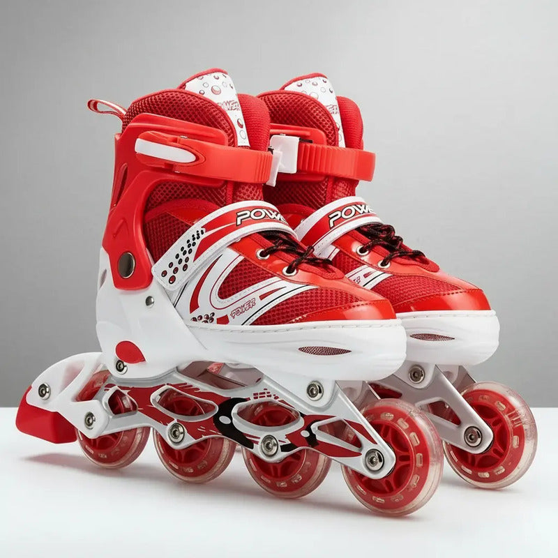 Patines En Línea Ajustables Niños Niñas Semiprofesional