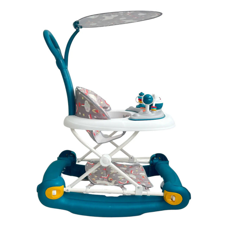 Caminador Mecedora Guia Musical Bebe Tapete Saltarin 834b