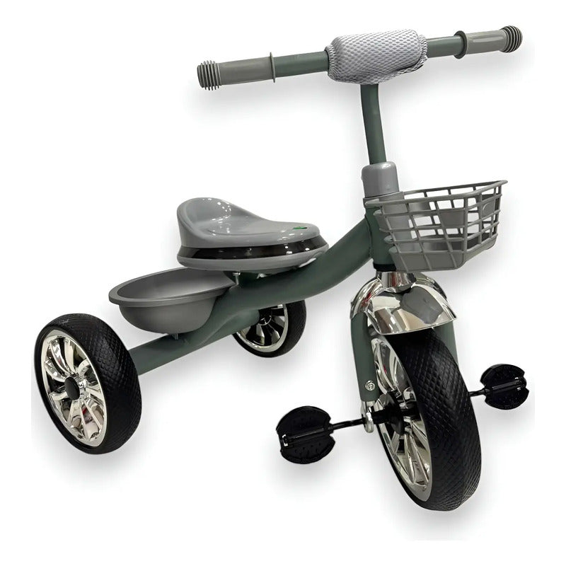 Triciclo Bicicleta Infantil Canasta Músical 6031