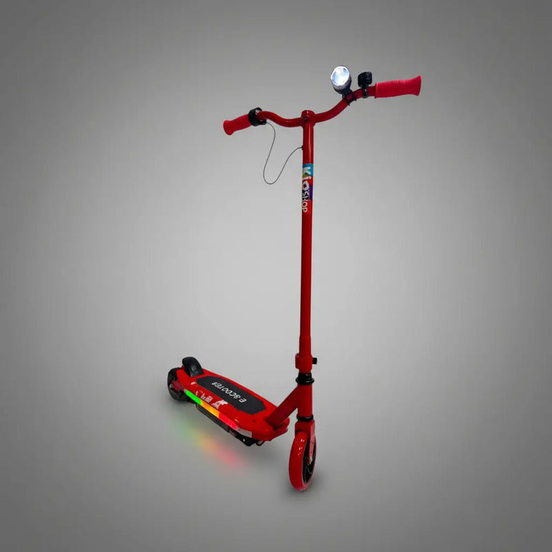 Patineta Scooter Eléctrico Con Luces Kidshop Pt10