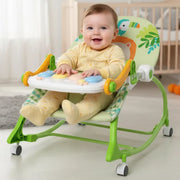 Silla Mecedora Musical Con Ruedas, Piano Musicales 7193