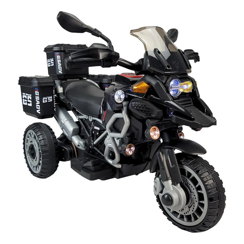 Moto Carro Electrica Montable De 2 A 4 Años Bluetooth 6v