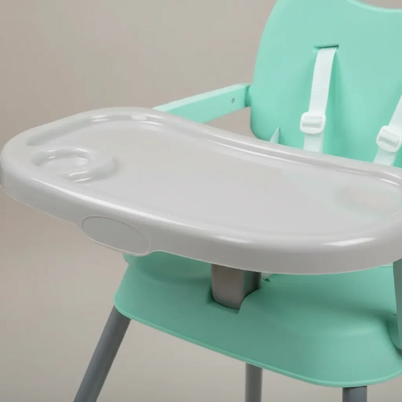 Silla Para Comer Kidshop Xd-3 Color Verde Claro