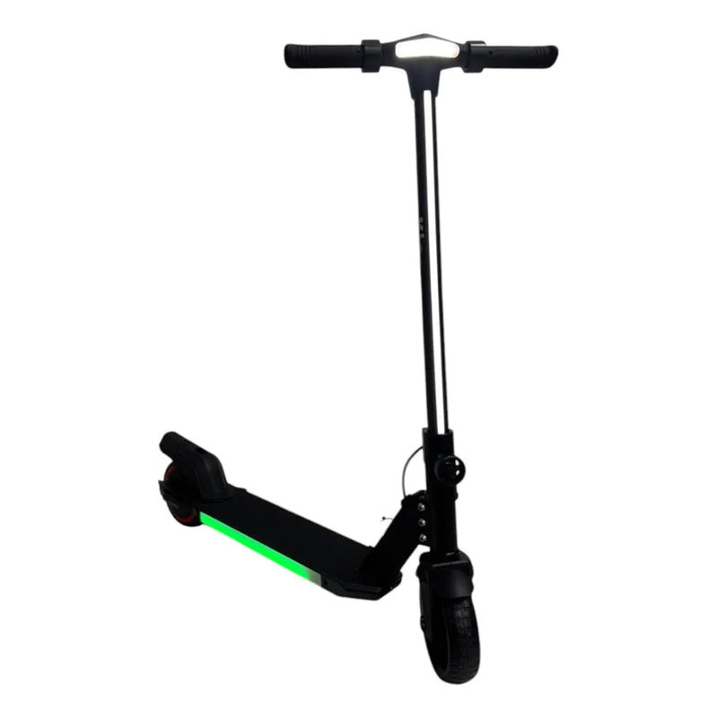 Patineta Scooter Electrica Niños Luces Motor 150w E26-5 Color Negro