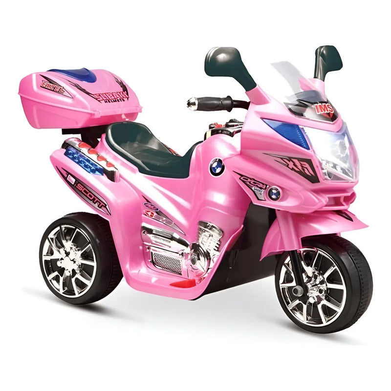 Moto Eléctrica Kidshop 2025 Montable 6v 1 Asiento
