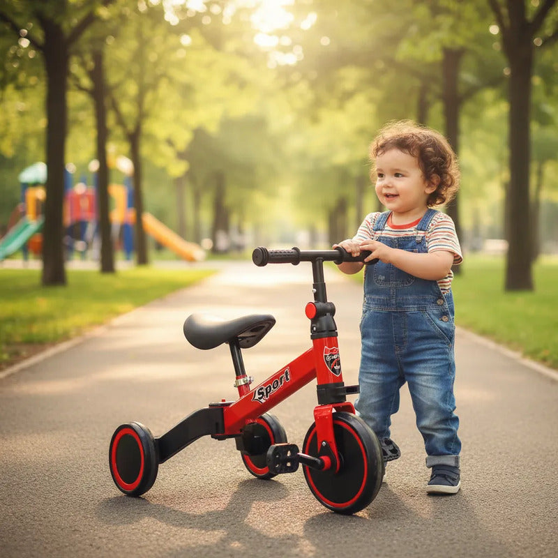 Patineta Scooter 2 In 1 Niño Niña Manopatin Triciclos Musica