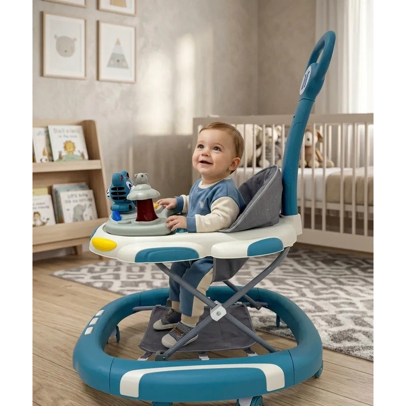 Caminador Mecedora  Musical Bebe Tapete Saltarin Tigre 341b