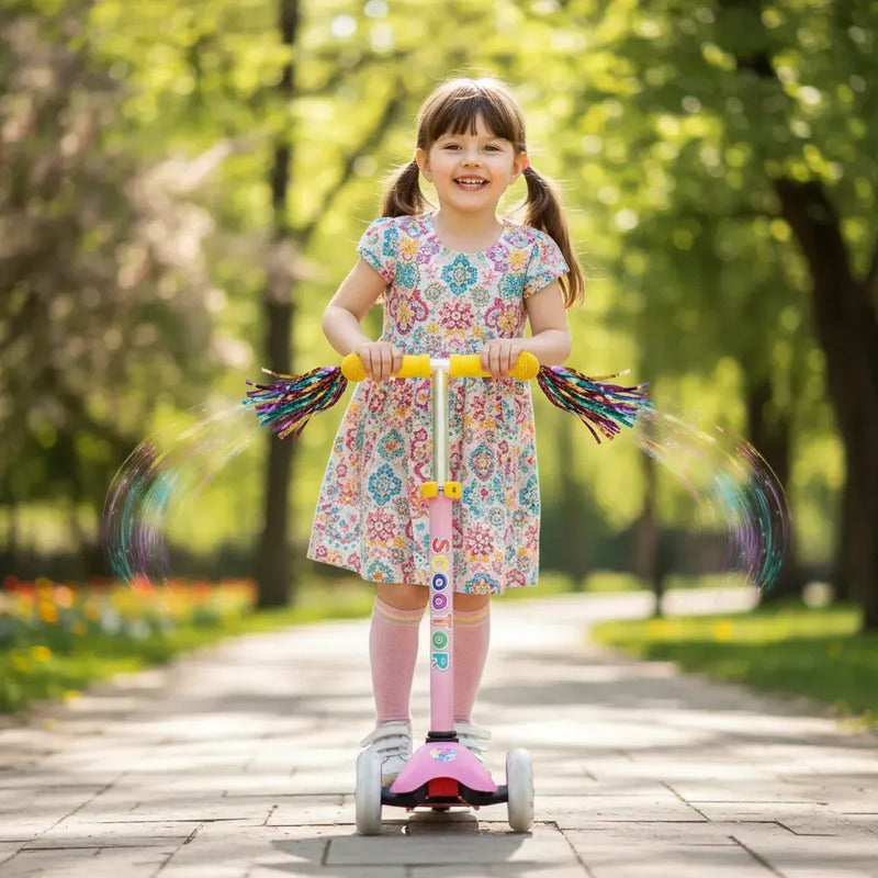 Patineta Scooter Unicornio P741-bl Blanco