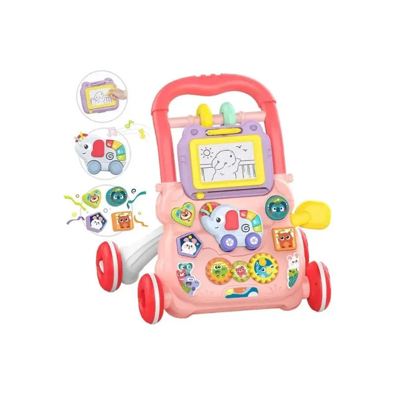 Andadera Caminador Bebe Elefante Huanger  He0224-rs