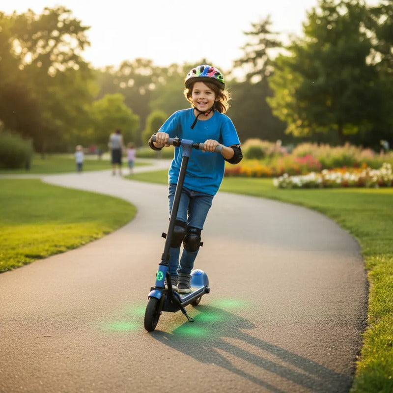 Patineta Eléctrica Niños Monopatín Scooter Luz Sonido Pt14