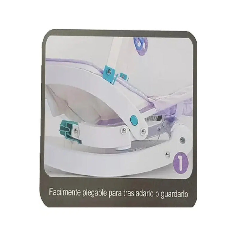 Silla Mecedora Vibradora Crece Conmigo Bebe Con Bandeja