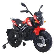 Moto Electrica Cross Llantas Auxliares, 2 A 6 Años,sonidos
