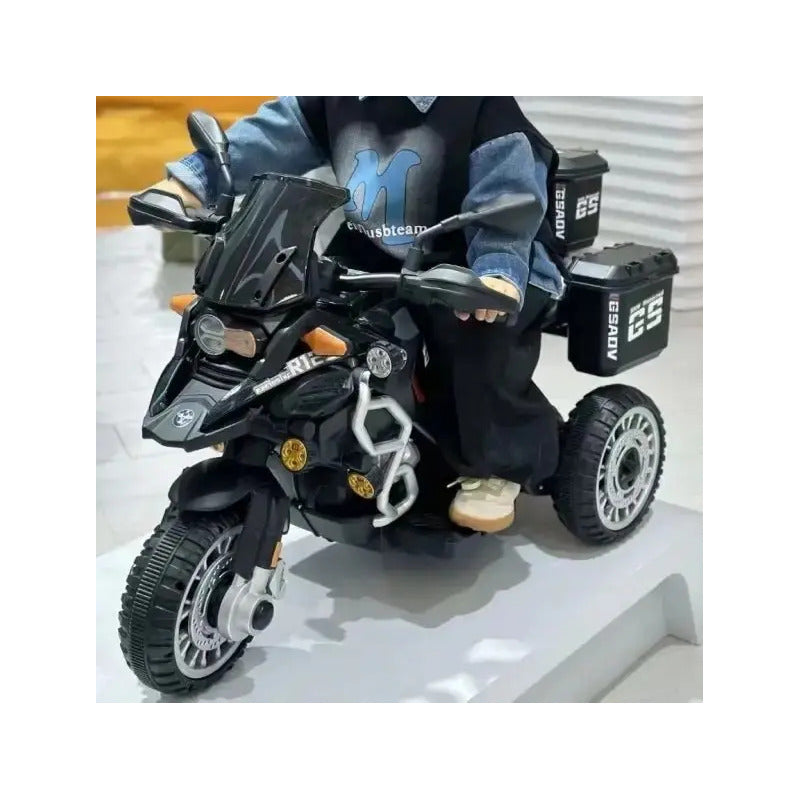 Moto Carro Electrica Montable De 2 A 4 Años Bluetooth 6v Color Negro Voltaje Del Cargador 110v