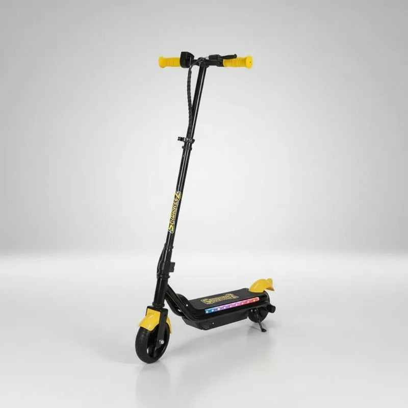 Scooter Eléctrico Kidshop Pt22 Con Luces Led Negro