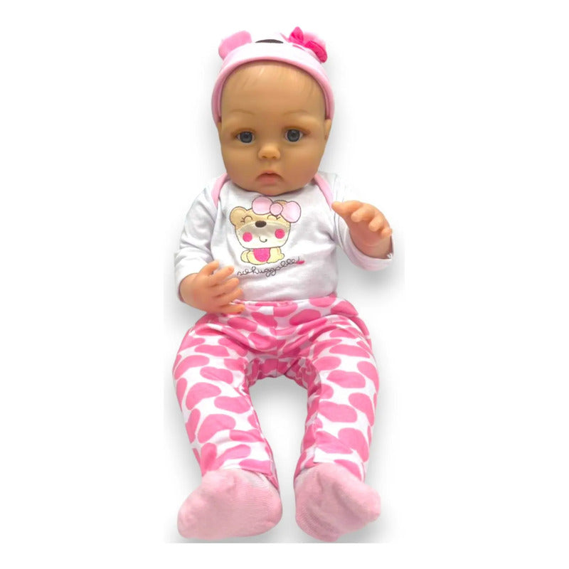 Bebé Realista 55 Cm Silicona + Accesorios 646